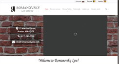 Desktop Screenshot of gregromanovsky.com